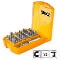 INGCO Κατσαβιδόμυτες 25mm Σετ 30 τεμ. AKSD08301 με 12 άτοκες δόσεις