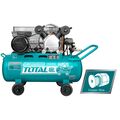 TOTAL ΑΕΡΟΣΥΜΠΙΕΣΤΗΣ ΙΜΑΝΤΑ 100Lit ΜΕ 2 ΚΕΦΑΛΕΣ (TC2301006) ως 12 Άτοκες Δόσεις