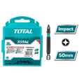 TOTAL ΜΥΤΕΣ ΜΑΓΝΗΤΙΚΕΣ ΜΑΥΡΕΣ ΔΙΠΛΕΣ ΡH2 50mm 10ΤΕΜ (TACIM16PH223) ως 12 Άτοκες Δόσεις