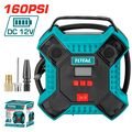 TOTAL ΚΟΜΠΡΕΣΕΡ ΑΕΡΟΣ ΑΥΤΟΚΙΝΗΤΟΥ Β.Τ ΜΕ ΦΩΣ 12V (TTAC1601) ως 12 Άτοκες Δόσεις