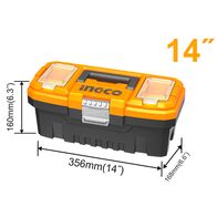 INGCO Εργαλειοθήκη 14” PBX1402 με 12 άτοκες δόσεις