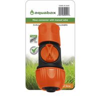 AQUABAX ΤΑΧΥΣΥΝΔΕΣΜΟΣ ΜΕ ΧΕΙΡΟΚΙΝΗΤΗ ΒΑΛΒΙΔΑ 1/2" - 5/8" - 3/4" (B-23645) ως 12 Άτοκες Δόσεις