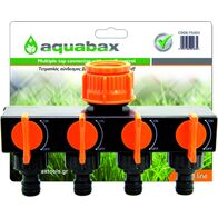 AQUABAX ΤΕΤΡΑΠΛΟΣ ΣΥΝΔΕΣΜΟΣ ΜΕ ΔΙΑΚΟΠΤΕΣ ON / OFF (TS3033) ως 12 Άτοκες Δόσεις