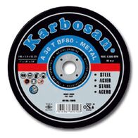 KARBOSAN KARBOSAN 10070 ΔΙΣΚΟΣ ΚΟΠΗΣ ΣΙΔΗΡΟΥ 115 Χ 2.5 Χ 22 A36T 190600 έως 12 Άτοκες δόσεις