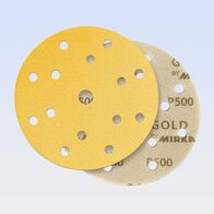 MIRKA MIRKA 2371102032 GOLD SOFT, ΓΥΑΛΟΧΑΡΤΟ ΜΕ ΑΦΡΟ (PE) 15ΤΡΥΠΟ HOOKIT 150MM, P320 470484 έως 12 Άτοκες δόσεις