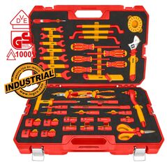 INGCO Εργαλείων Ηλεκτρολόγου VDE Σετ 41 τεμ. HKITH4101 με 12 άτοκες δόσεις