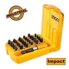 INGCO Κατσαβιδόμυτες 25mm Impact Σετ 30 τεμ. AKSD68303 με 12 άτοκες δόσεις