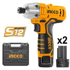INGCO Παλμικό Κατσαβίδι Μπαταρίας 12V Li-Ion CIRLI1201 με 12 άτοκες δόσεις