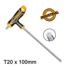 INGCO Ταφ Torx Κλειδί T20 x 100mm HHK15T201001 με 12 άτοκες δόσεις