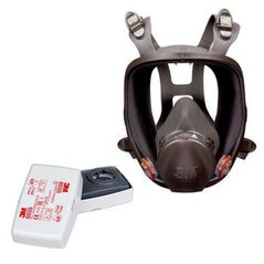 3M™ Μάσκα Προστασίας Προσώπου ( ολόκληρου) Medium 6800 με Φίλτρα 6035 P3 έως και 12 άτοκες δόσεις