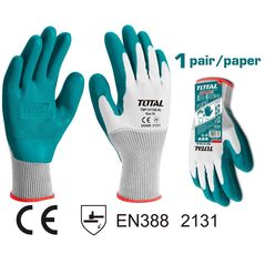 TOTAL ΓΑΝΤΙΑ LATEX ΕΡΓΑΣΙΑΣ ΕΝΙΣΧΥΜΕΝΑ (TSP13106-XL) ως 12 Άτοκες Δόσεις