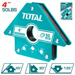 TOTAL ΜΑΓΝΗΤΙΚΗ ΓΩΝΙΑ ΣΥΓΚΟΛΛΗΣΗΣ 4" (TAMWH50042) ως 12 Άτοκες Δόσεις