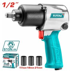 TOTAL ΑΕΡΟΚΛΕΙΔΟ 1/2" - 610Nm (TAT40122) ως 12 Άτοκες Δόσεις