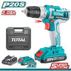 TOTAL ΔΡΑΠΑΝΟΚΑΤΣΑΒΙΔΟ ΜΠΑΤΑΡΙΑΣ ΛΙΘΙΟΥ 20V / 2Ah / 45Nm (TDLI200215) ως 12 Άτοκες Δόσεις