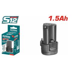 TOTAL ΜΠΑΤΑΡΙΑ ΛΙΘΙΟΥ 12V / 1.5Ah ΓΙΑ TDLI1232 / TIDLI1232 / TSPLI1212 (TBLI12152) ως 12 Άτοκες Δόσεις
