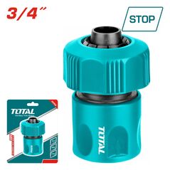 TOTAL ΤΑΧΥΣΥΝΔΕΣΜΟΣ ΜΕ ΒΑΛΒΙΔΑ STOP 1/2" (THHCS01121) ως 12 Άτοκες Δόσεις