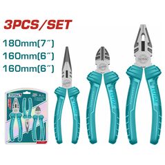 TOTAL ΣΕΤ ΕΡΓΑΛΕΙΩΝ ΧΕΙΡΟΣ 3ΤΕΜ (THT1K0311) ως 12 Άτοκες Δόσεις