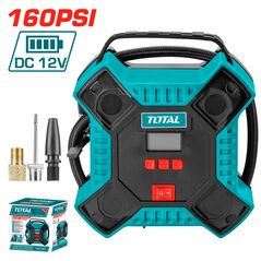 TOTAL ΚΟΜΠΡΕΣΕΡ ΑΕΡΟΣ ΑΥΤΟΚΙΝΗΤΟΥ Β.Τ ΜΕ ΦΩΣ 12V (TTAC1601) ως 12 Άτοκες Δόσεις