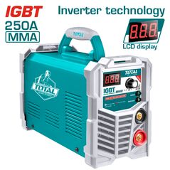 TOTAL ΕΠΑΓΓΕΛΜΑΤΙΚΗ ΗΛΕΚΤΡΟΣΥΓΚΟΛΛΗΣΗ INVERTER 250A (TW22506) ως 12 Άτοκες Δόσεις