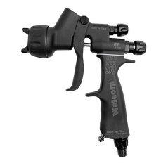 Walcom Genesi Carbonio 360 EVO HALO Gravity Spray Gun Clear