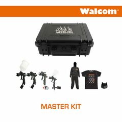 Walcom Master Kit (ø1.2mm) - 4 Guns & Spray Suit