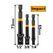 INGCO Αντάπτορες για Καρυδάκια 1/4"-3/8"-1/2" Σετ 3 τεμ. AMN365A01 με 12 άτοκες δόσεις
