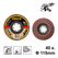 INGCO Δίσκος Λείανσης Φίμπερ K40 115mm FD1151 με 12 άτοκες δόσεις