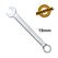 INGCO Γερμανοπολύγωνο 19mm HCSPA191 με 12 άτοκες δόσεις