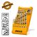INGCO Τρυπάνια Μετάλλου HSS 2-10mm Σετ 9 τεμ. AKD1095 με 12 άτοκες δόσεις