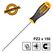 INGCO Κατσαβίδι Σταυρού PZ2x150mm HS68PZ2150 με 12 άτοκες δόσεις