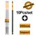 INGCO Κατσαβιδόμυτες 1/4" PH2x200mm 10 τεμ. SDBIM11PH283 με 12 άτοκες δόσεις