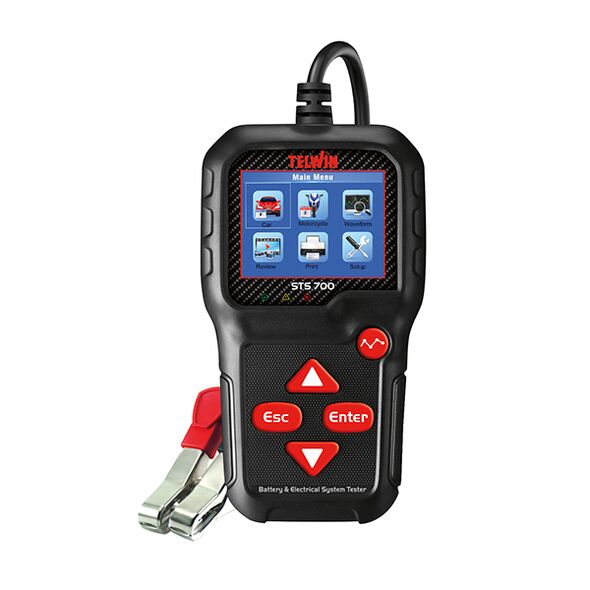 TELWIN STS700 BATTERY TESTER έως 12 άτοκες Δόσεις και δώρο γάντια εργασίας