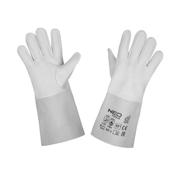NEO TOOLS Γάντια δερμάτινα ηλεκτροκόλλησης 11&quot; 97-653 ως 12 Άτοκες Δόσεις