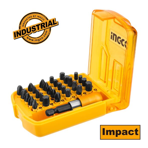 INGCO Κατσαβιδόμυτες 25mm Impact Σετ 30 τεμ. AKSD68303 με 12 άτοκες δόσεις