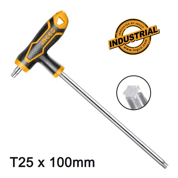 INGCO Ταφ Torx Κλειδί T25 x 100mm HHK15T251001 με 12 άτοκες δόσεις