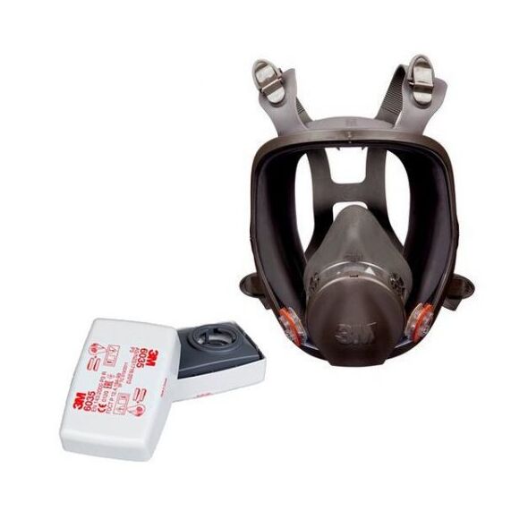 3M™ Μάσκα Προστασίας Προσώπου ( ολόκληρου) Large 6900 με Φίλτρα 6035 P3 έως και 12 άτοκες δόσεις