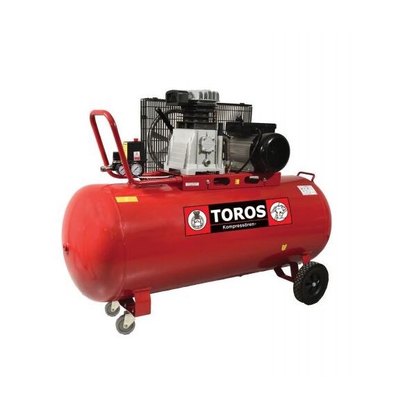 Toros Αεροσυμπιεστης 200lt 3hp 230v/50hz έως 12 Άτοκες Δόσεις