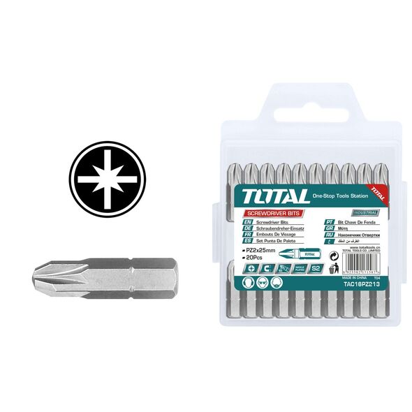 TOTAL ΜΥΤΕΣ ΣΤΑΥΡΟΥ ΜΑΓΝΗΤΙΚΕΣ ΡZ2 25mm 20ΤΕΜ (TAC16PZ213) ως 12 Άτοκες Δόσεις