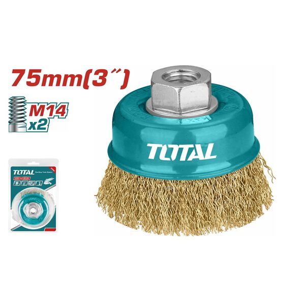 TOTAL ΣΥΡΜΑΤΟΒΟΥΡΤΣΑ ΓΩΝΙΑΚΟΥ ΤΡΟΧΟΥ 75mm (TAC31031) ως 12 Άτοκες Δόσεις