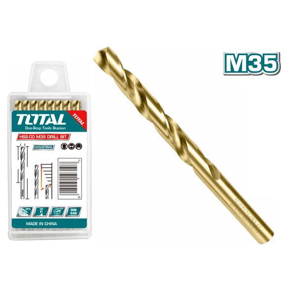 TOTAL ΤΡΥΠΑΝΙΑ ΚΟΒΑΛΤΙΟΥ HSS CO - M35 (TAC1120101) ως 12 Άτοκες Δόσεις