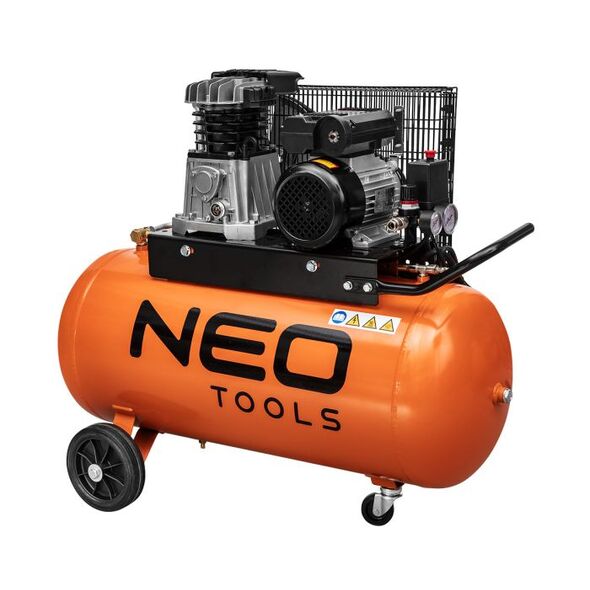 NEO TOOLS Αεροσυμπιεστής με ιμάντα 100lt/2Hp 12K030 ως 12 Άτοκες Δόσεις