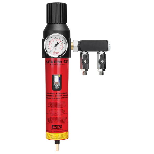 SATA SATA 92221 SATA FILTER 424 -  ΦΙΛΤΡΟ ΑΕΡΟΣ 1ΟΥ ΣΤΑΔΙΟΥ, ΜΕ ΔΥΟ ΕΞΟΔΟΥΣ ΑΡΣ. (1/4) 210525 έως 12 Άτοκες δόσεις