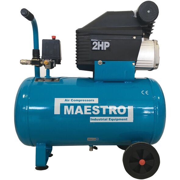 Maestro Maestro MAC-50 AΕΡΟΣΥΜΠΙΕΣΤΗΣ ΜΟΝΟΜΠΛΟΚ 1/Φ - 50 LT - 2HP - 1.5KW - 8BAR 200102 έως 12 Άτοκες δόσεις