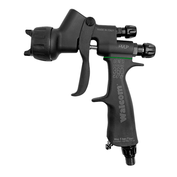 Walcom Genesi Carbonio 360 EVO HVLP Gravity Spray Gun