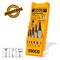 INGCO Εξωλκείς Βιδών 3-18mm Σετ 5 τεμ. ASE008 με 12 άτοκες δόσεις