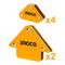 INGCO Μαγνητική Γωνία Συγκόλλησης Σετ 6 τεμ. AMWH6001 με 12 άτοκες δόσεις