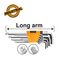 INGCO Σετ Κλειδιά Άλλεν 1.5-10mm Μπίλλιας HHK12091 με 12 άτοκες δόσεις