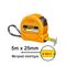 INGCO Μετροταινία 5m x 25mm HSMT39525-1 με 12 άτοκες δόσεις