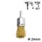 INGCO Συρματόβουρτσα με Άξονα για Δράπανο 24mm WB70241 με 12 άτοκες δόσεις