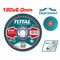 TOTAL ΔΙΣΚΟΣ ΛΕΙΑΝΣΕΩΣ ΜΕΤΑΛΛΟΥ Φ - 180 Χ 6mm (TAC2231801) ως 12 Άτοκες Δόσεις
